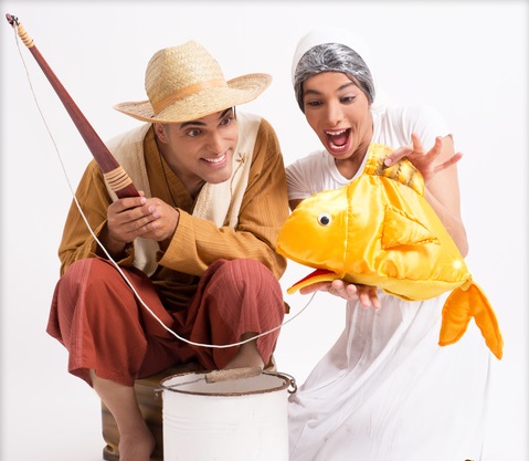 הדייג ודג הזהב, הצגת ילדים בתיאטרון בפארק