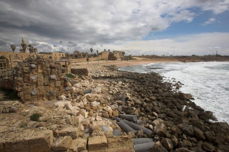 חוף קיסריה רשות הטבע והגנים