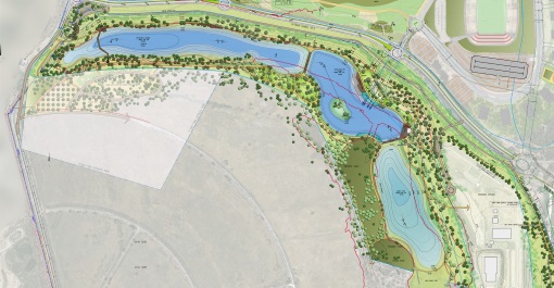 תכנון פארק נופש סביב אגם הנקיק בראשון לציון