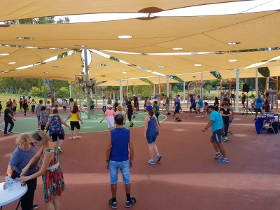 הרקדה בספורטק של גני יהושוע