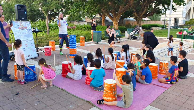 פסטיבל הקצב בגן העיר בפסח- לגדול