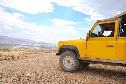טיול ג'יפים בהפנינג משפחות מג'יק סאנרייז קלאב