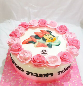 עוגה לכל חגיגה עוגת יום הולדת מיקי מאוס