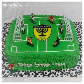 דולב קלי עוגות מעוצבות, עוגת יום הולדת כדורגל