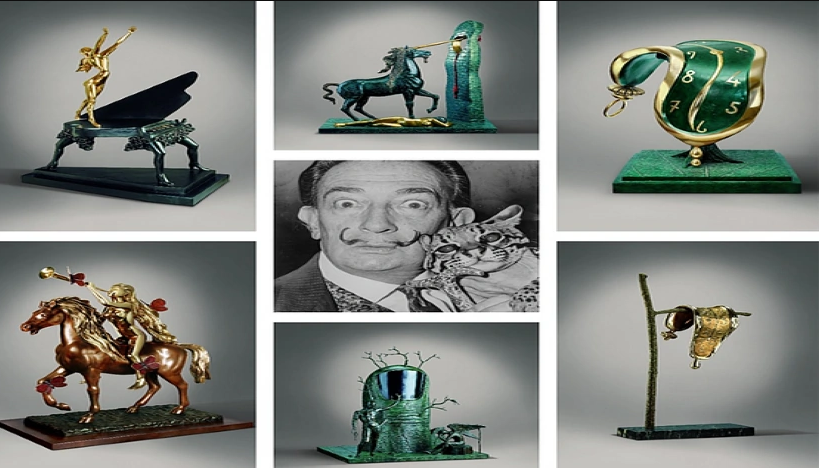 תערוכה של סלבאדור דאלי, לגדול