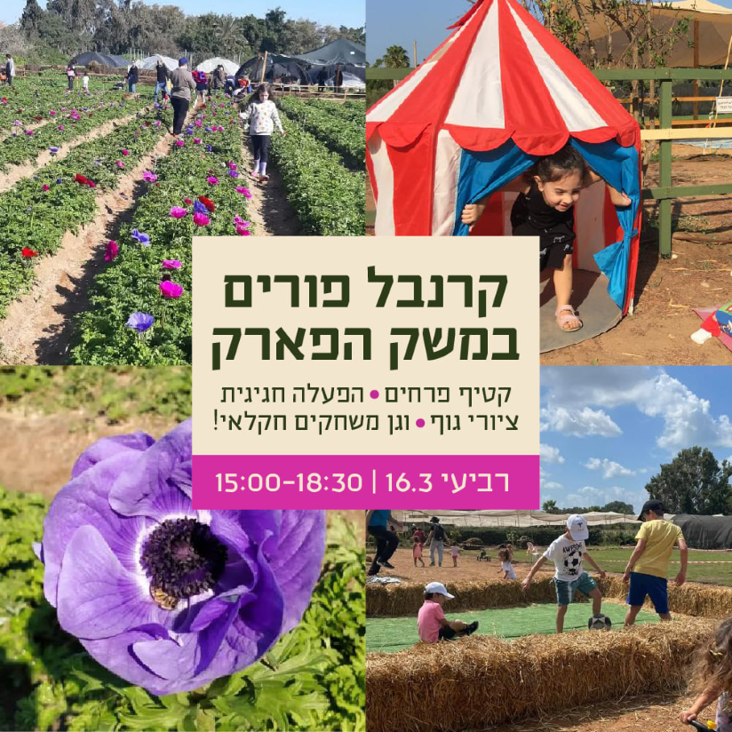 קרנבל פורים במשק הפארק, לגדול