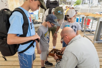 פעילות משפחתית בפרויקט סינון עפר מהר הבית