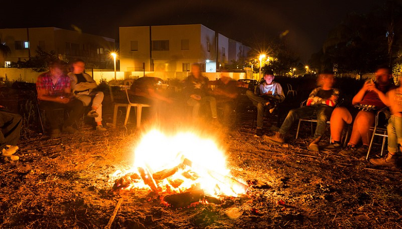 מדורה בל"ג בעומר כללי בטיחות, לגדול