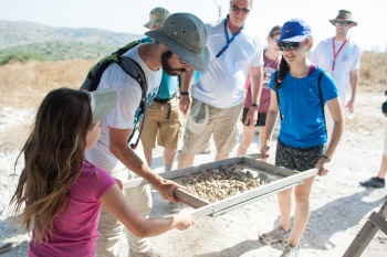 בית גוברין פעילות למשפחה באתר החפירות