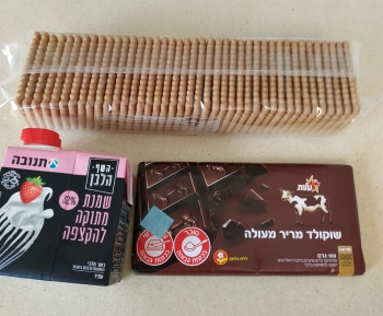 כדורי שוקולד בשלוש מצרכים, לגדול