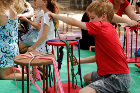 פעילות לילדים במוזיאון טיקוטין 