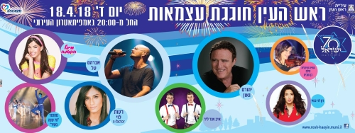 עצמאות 2018 בראש העין, עצמאות 70 - אתר לגדול