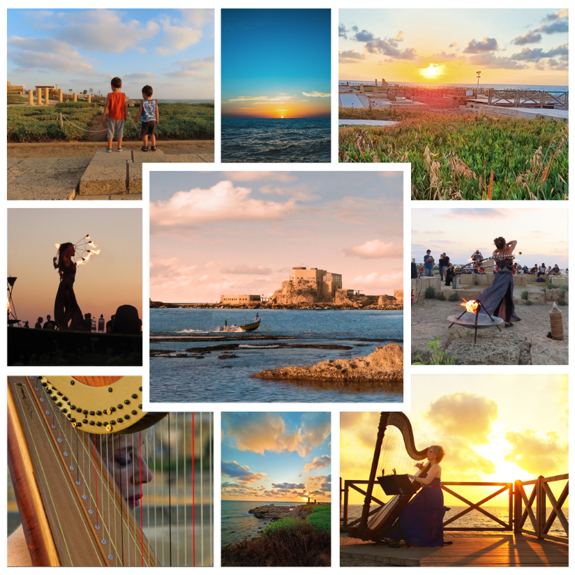 חול המועד סוכות בקיסריה, לגדול