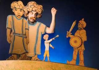 תיאטרון אורנה פורת לילדים ולנוער - דוד וגולית - לגדול