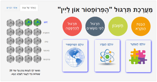 חוגי מחוננים, הפרופסור הלא מפוזר, חוגי העשרה, פעילות העשרה לילדים, חוגי העשרה לילדים