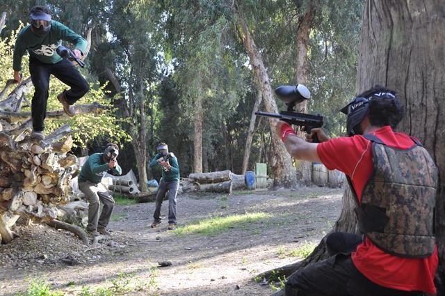 פיינטבול קייקי הגושרים,משחק פיינטבול
