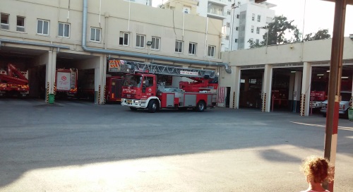 סיור בתחנת מכבי אש רמת גן