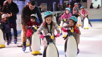 פארק השלג בנמל תל אביב חופש גדול 2018 - לגדול