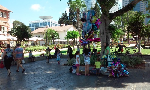 פארק שרונה ת"א, אטרקציה לילדים במרכז