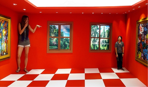 תערוכת התעתועים טריק ארט 2015