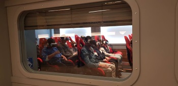 יפו אקספרס נסיעה מדומה ברכבת 
