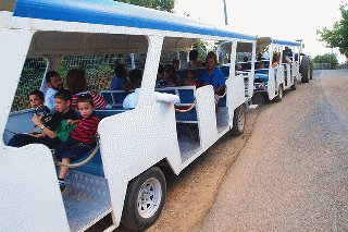 רכבת הצוק בצוק מנרה אתר לגדול