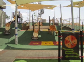 החצר במוזיאון לונדע באר שבע, אטרקציה לכל המשפחה בדרום- אתר לגדול