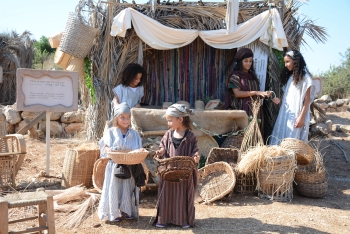 חג סוכות בנאות קדומים