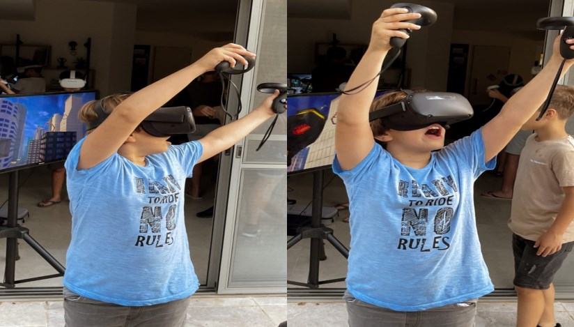 vr אניגמה- מציאות מדומה, משחק מציאות מדומה בראשון לצין